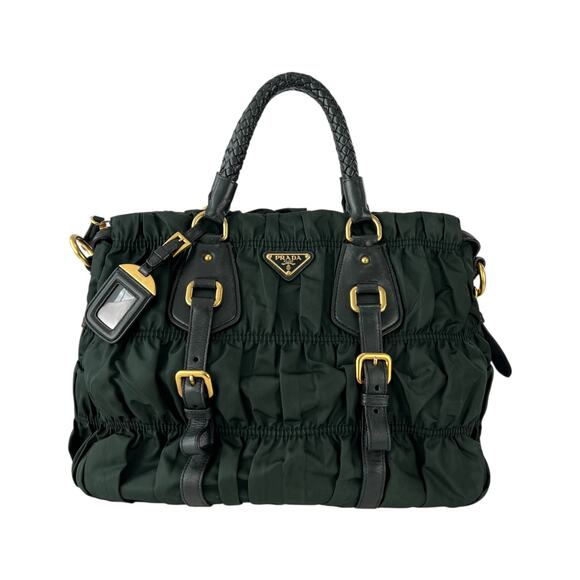Prada Gaufre Nylon Handbag - Picture 1 of 7